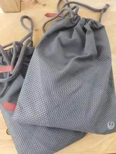 JAL✨ ビジネスクラス アメニティ 巾着袋 2枚セット グレー