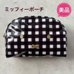 ✨美品✨ミッフィーギンガムチェックポーチのサムネイル
