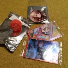 プロセカ　望月ほなみ　セカライ　リングライト　グリッター缶バッジ カードセット