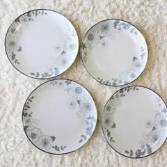 Francfranc アネモネ プレート M WH 4枚セットのサムネイル