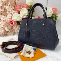 ルイヴィトン モノグラム アンプラント モンテーニュBB ２WAY ハンドバッグ