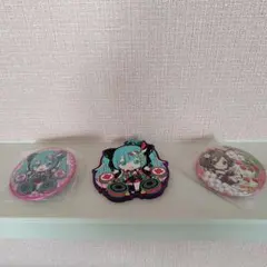 初音ミク　マジカルミライ2020　缶バッジ2種＆ラバーストラップ　セット