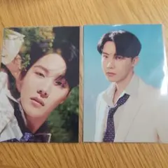 BTS JHOPE HYBE INSIGHT ミニフォト 2枚セット