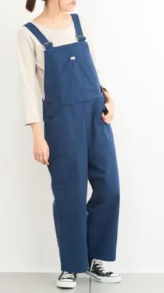 Lee × Ciaopanic Typy コラボ ネイビー サロペット