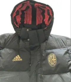 美品adidas万国旗タグ レアル・マドリード 厚手ベンチコート サイズ L