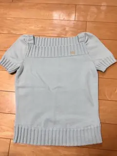 Burberry（バーバリーブルーレーベル）ライトブルー 半袖トップス38サイズ