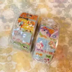 闪砂 ラベラーシール 猫猫咖啡店 清凉夏日 阳光沙滩 3点セット ネコ