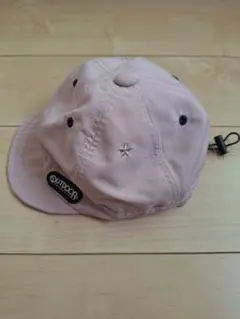 キッズ　帽子　ピンクのみのサムネイル