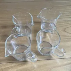 計量カップ 4個セット ガラス
