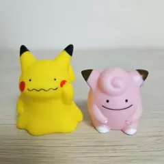 メタモンピカチュウ＆メタモンピッピ　指人形