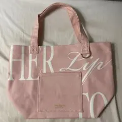 herlipto HLT Daily Logo Tote peachのサムネイル