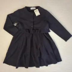 【新品】WILL MERY ネイビー ワンピース 110 フォーマル