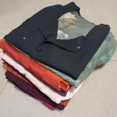 3707 羽織コートまとめ売り12着！リメイク•お稽古用など☆