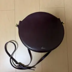 Gem. サークルショルダーバッグ ボルドー色のサムネイル