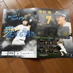 福岡ソフトバンクホークス 中村晃 記念ボード カード付き