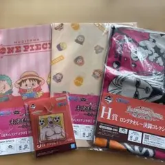 ONE PIECE 一番くじ　タオル　クリアファイル