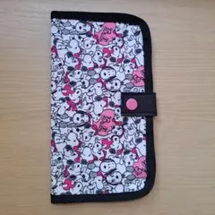 PEANUTS Belle ポーチ マルチケース ピンク