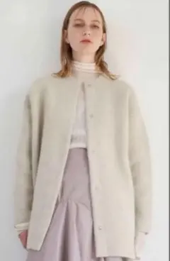 エレンディーク ラクーンミックスダブルカーディガン