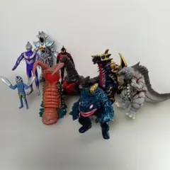 ウルトラマン 怪獣 ソフビ フィギュア まとめ売りのサムネイル