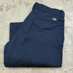 Dickies　874　ワークパンツ　W38 L28　ネイビー　古着のサムネイル
