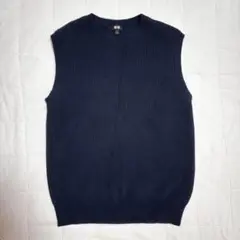 UNIQLO ミドルゲージクルーネックニットベスト Sサイズ