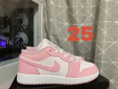 Nike Air Jordan 1 Low ピンク 25.0cm
