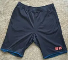 【希少・ロゴ入り】UNIQLO ドライストレッチ ハーフパンツ Mサイズ