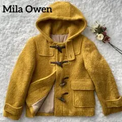 Mila Owen ミラオーウェン モヘア調 ダッフルコート ウール