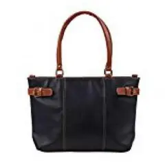 ★新品&送料無料★レディース トートバッグ A4 ファスナー付き かわいい 黒色