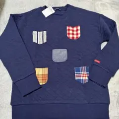 キルティングトレーナー ムージョンジョン 140 新品