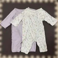 【petit main プティマイン】 2WAYオール 2枚セット(50～70)