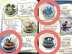 ポケモン テラリウムコレクション14 ポカブ マリルリ メタグロス