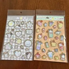 未使用、サンリオ、キャンディシール、2点セット