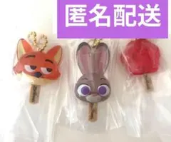 ズートピア　アイスキャンディー　チャーム　ニック　ジュディ　ガチャガチャ