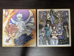 フェアリーテイル 版画展 ミニ色紙 メイビス ゼウス - メルカリ