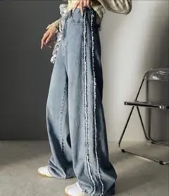 Java ワイドレッグデニム Mサイズ