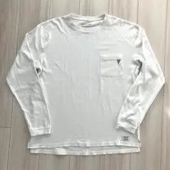 BAYFLOW ホワイト ロングスリーブ Tシャツ