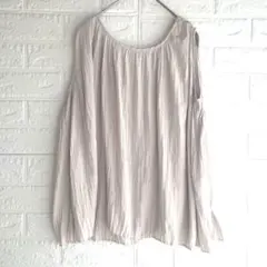 SENSE OF PLACE ノースリーブ　2WAYフレアトップス