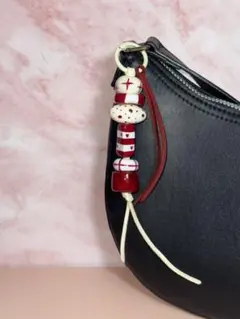 ハンドメイド バッグチャーム キーホルダー