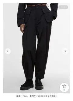 ADERERROR☆Nyl Slacks Product. 85☆スラックス☆ - メルカリ