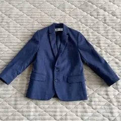 【H&M】キッズ　スーツジャケット　110サイズ　ネイビー