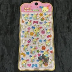 【韓国限定】ウサハナ CANDY BONBON 3D立体シール ぷっくり レア②