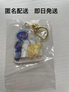 タキシードサム×ピングー キラキラクリルキーホルダー　ピングー