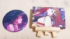 プロセカ MEIKO グリッター缶バッジ 50B マイセカイミニキャンバス 2A