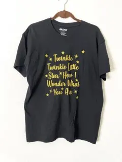 【GILDAN】メンズ　Tシャツ　黒　ブラック　古着　212