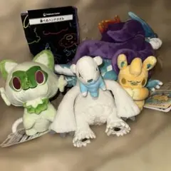 ポケモンフィット ヒトモシ ランプラー シャンデラ ぬいぐるみ fit