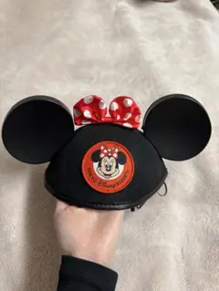 ディズニー　ミニーマウス 耳付きキャップ