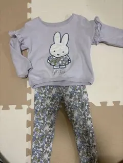 ミッフィー トレーナーとレギンスセット　90cm 95cm