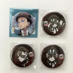 鬼滅の刃　AGF ホログラム缶バッジ　ダイニング　缶バッジ3種　猗窩座