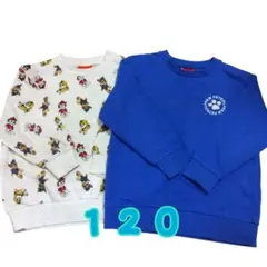 パウパトロール トレーナー 120cm 2枚セット